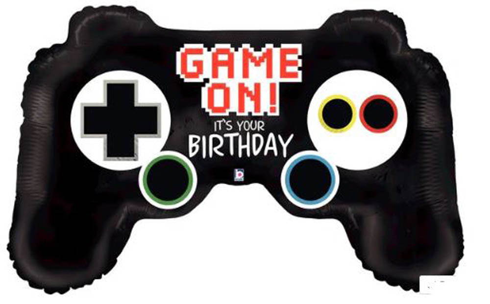 32" It's Your Birthday Game On! Balloon
